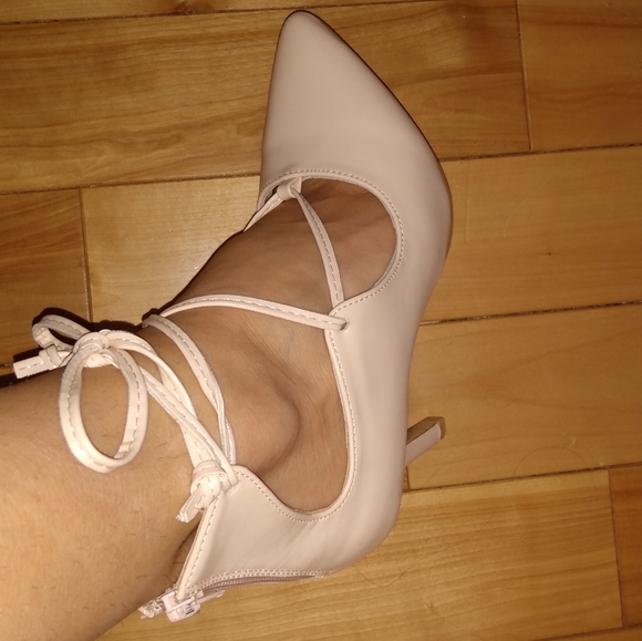 Laced High heels ballet color - Picture 2 of 2